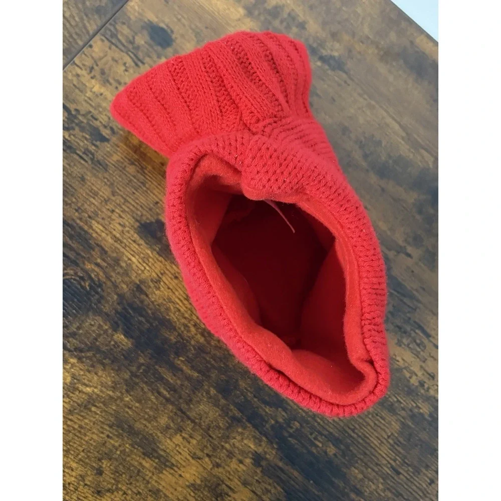 Wondershop Drink Cookie Mitten Hand Warmer Red Christmas Holiday OS